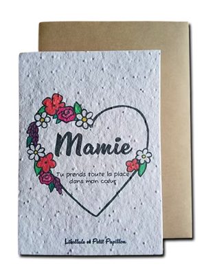 Carte a planter mamie Les idées gourmandes de Sandrine