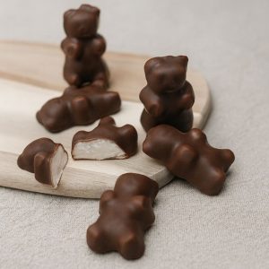 Oursons chocolat noir Les idées gourmandes de Sandrine