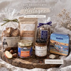 Coffret box decouverte La Bretagne Les idées gourmandes de Sandrine