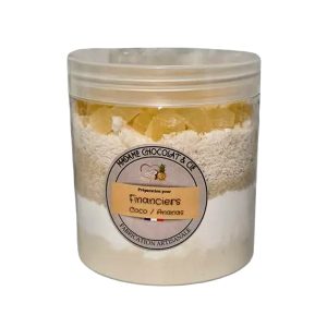 Financiers Coco Ananas Les idées gourmandes de Sandrine