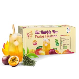 Kit Bubble Tea Mangue Fruits exotiques Les idées gourmandes de Sandrine