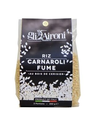 Riz Carnaroli fumé pour risotto Les idées gourmandes de Sandrine