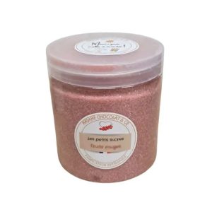 Sucre Fruits rouges avec etiquette Merci pour cette année Les idées gourmandes de Sandrine