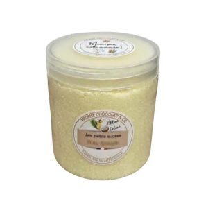 Sucre Pina Colada avec etiquette Merci pour cette année Les idées gourmandes de Sandrine