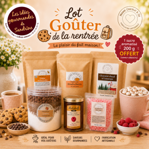 Lot gouter de la rentrée Les idées gourmandes de Sandrine